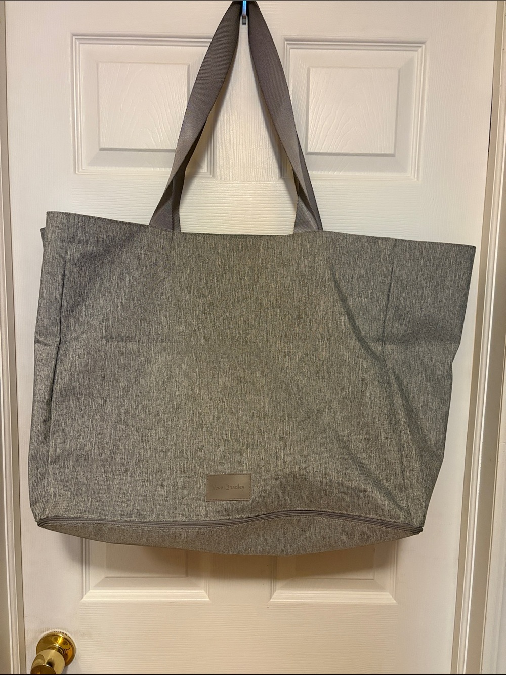 Vera Bradley Heathered Gray Shoulder Tote